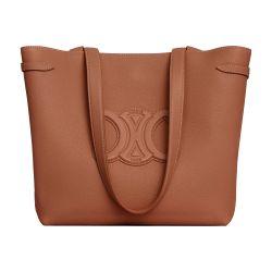 Small cabas Anaïs cuir Triomphe in grained calfskin by CELINE