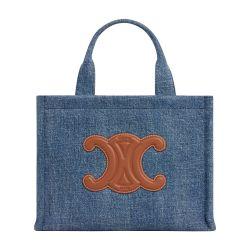 Small cabas Thais in denim by CELINE