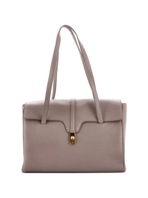 Soft 16 Bag Grained Calfskin Large shoulder bag by CELINE 