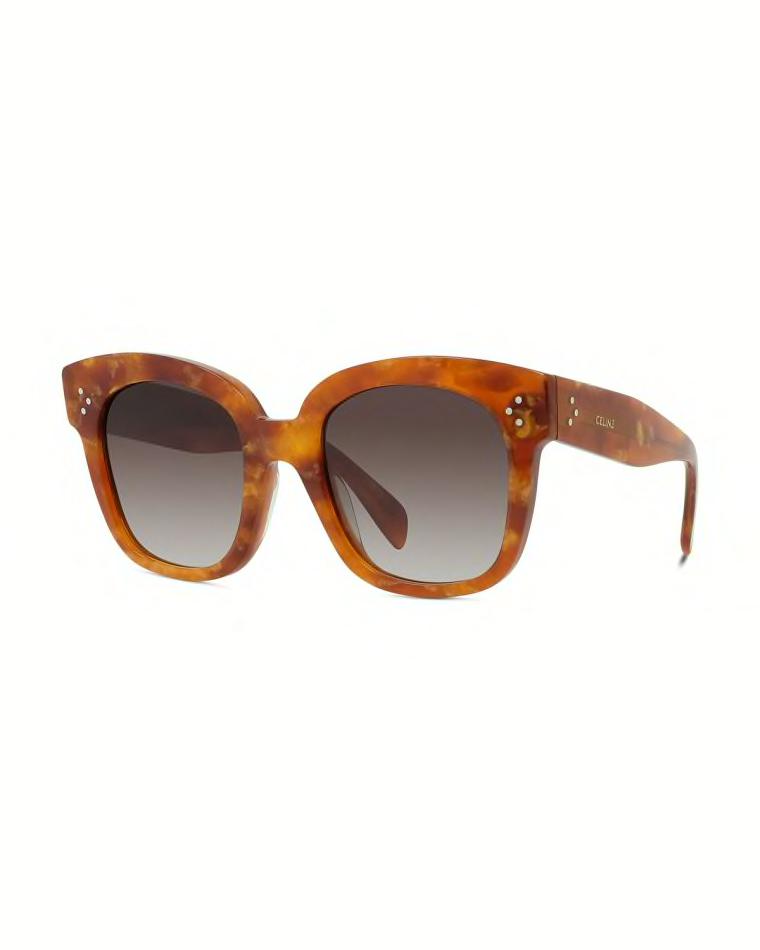 Square Gradient Acetate Sunglasses by CELINE