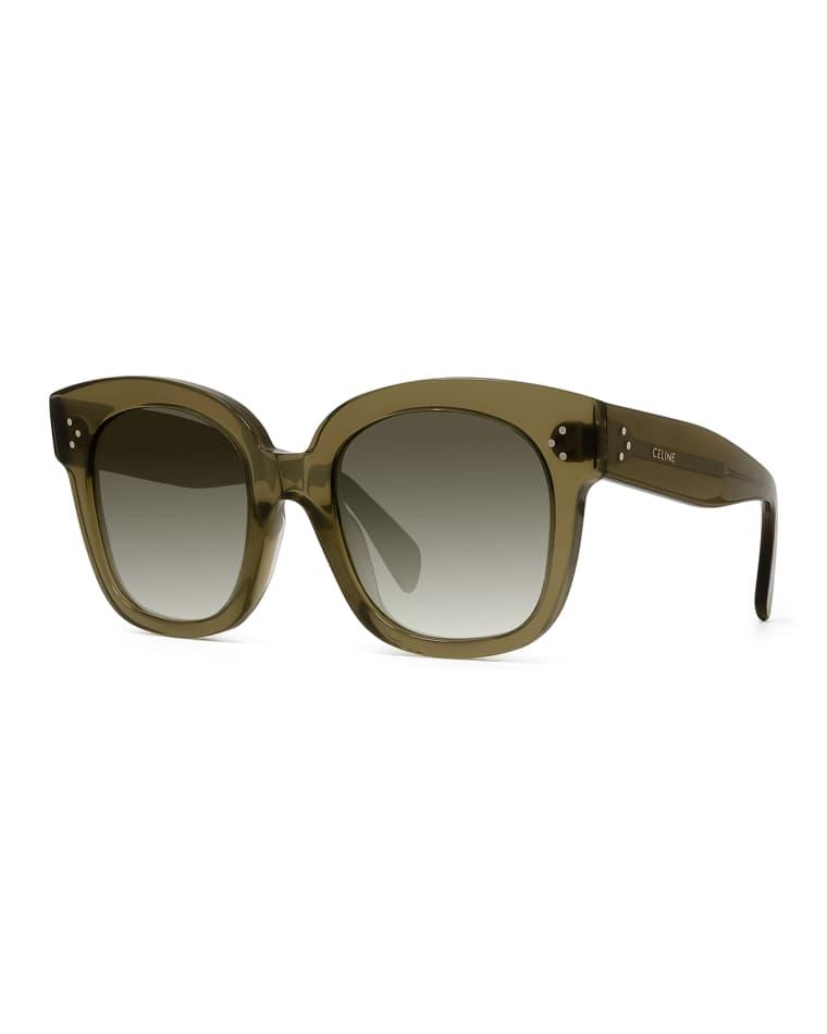 Square Gradient Acetate Sunglasses by CELINE