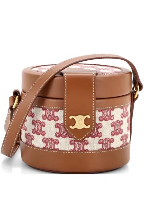 Tambour Bag Triomphe Canvas Small crossbody bag by CELINE 