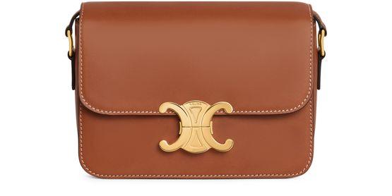 Teen Triomphe bag in natural calfskin by CELINE