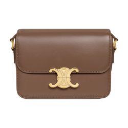 Teen Triomphe bag in shiny calfskin by CELINE