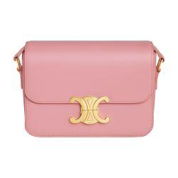 Teen Triomphe bag in shiny calfskin by CELINE