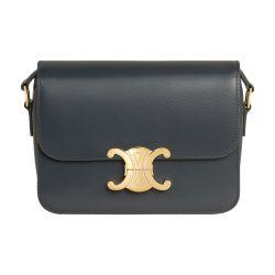 Teen Triomphe bag in shiny calfskin by CELINE
