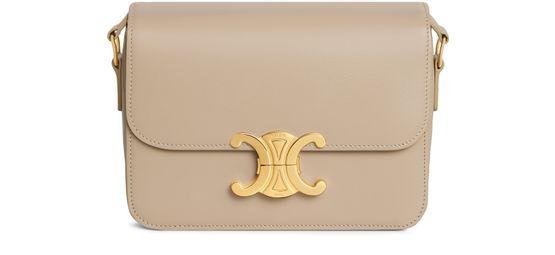 Teen Triomphe bag in shiny calfskin by CELINE