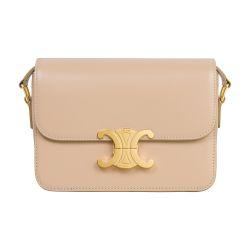 Teen Triomphe bag in shiny calfskin by CELINE