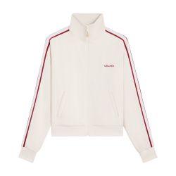 Tracksuit jacket in double face jersey by CELINE