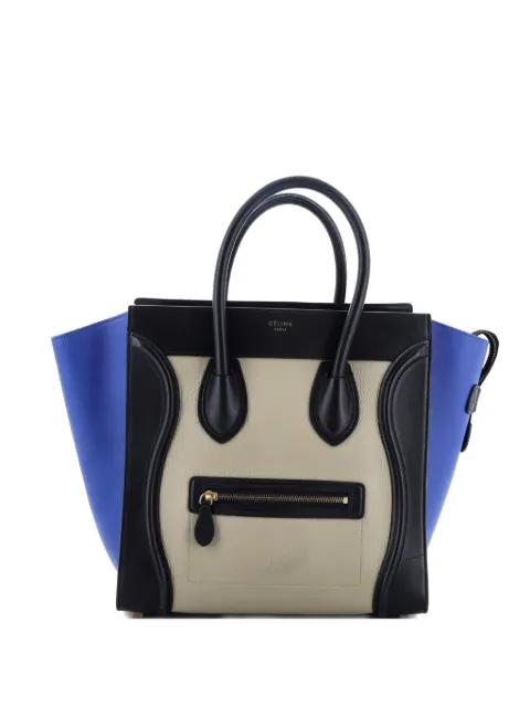 Tricolor Luggage Bag Leather Mini tote bag by CELINE Tricolor Luggage Bag Leather Mini tote bag by CELINE
