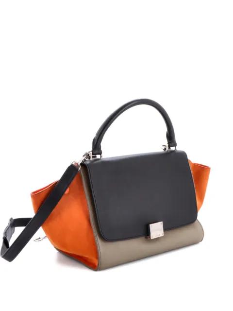 Tricolor Trapeze Bag Leather Small satchel by CELINE Tricolor Trapeze Bag Leather Small satchel by CELINE