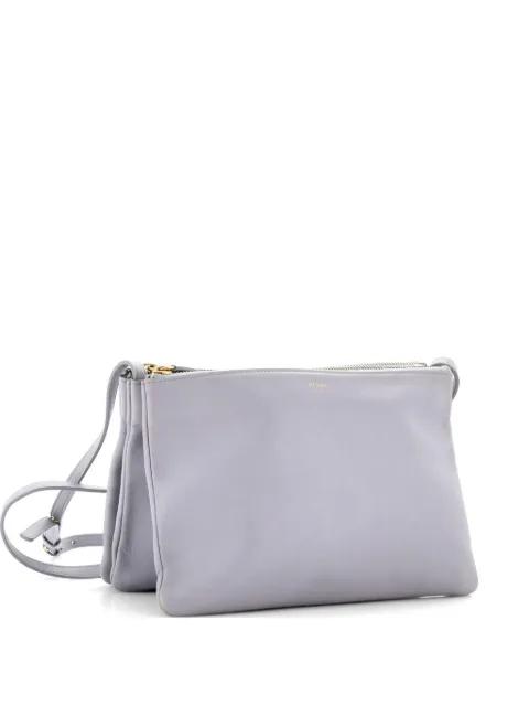 Trio Leather Large crossbody bag by CELINE 