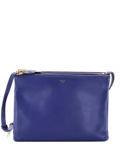 Trio Leather Large crossbody bag by CELINE 