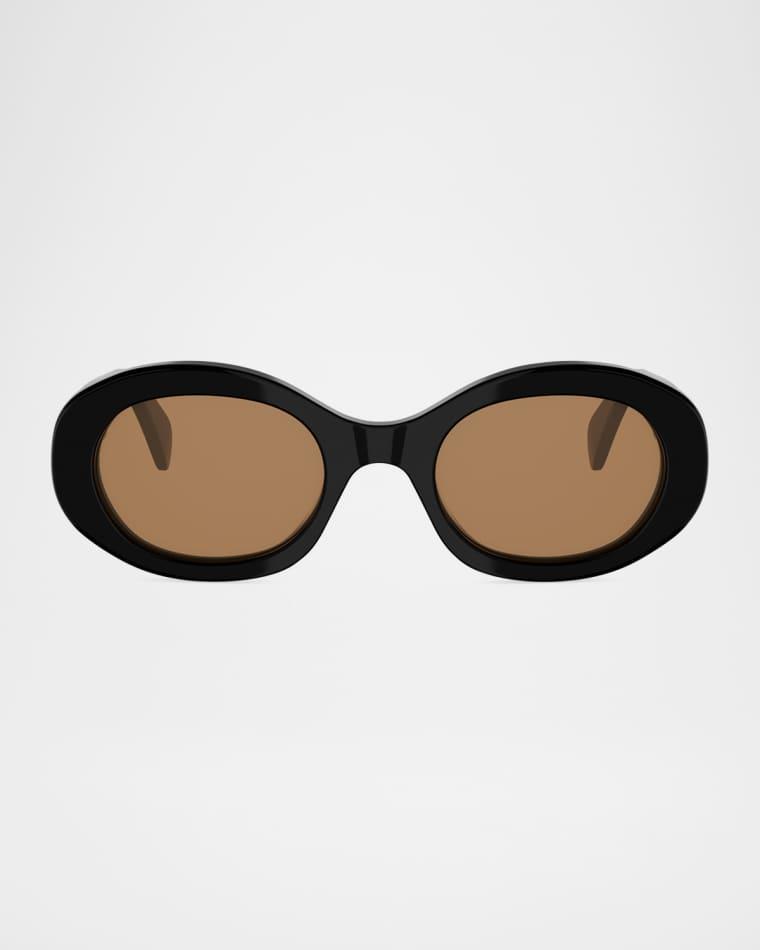 Triomphe 52mm Rectangular Sunglasses by CELINE