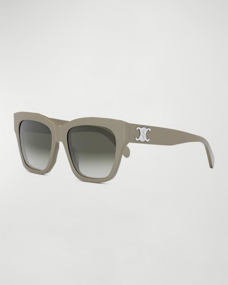 Triomphe Acetate Square Sunglasses by CELINE