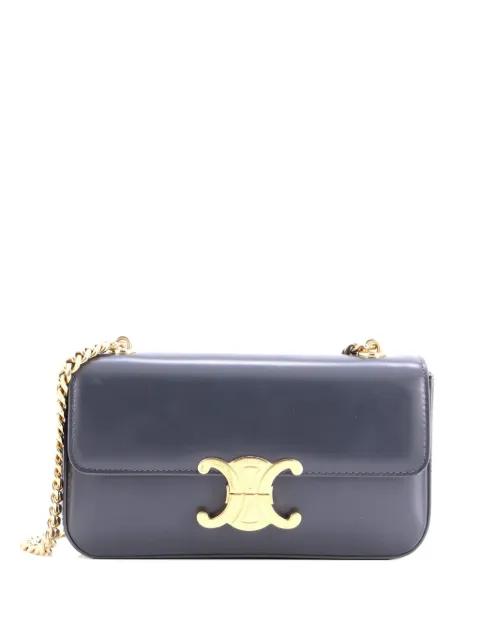 Triomphe Chain Leather Small shoulder bag by CELINE 