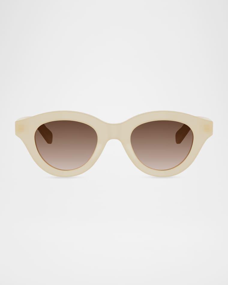 Triomphe Mini 62mm Round Sunglasses by CELINE