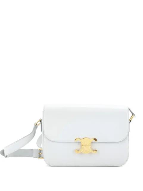 Triomphe Shoulder Bag Smooth Calfskin Medium crossbody bag by CELINE 