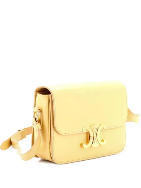 Triomphe Shoulder Bag Smooth Calfskin Teen crossbody bag by CELINE 