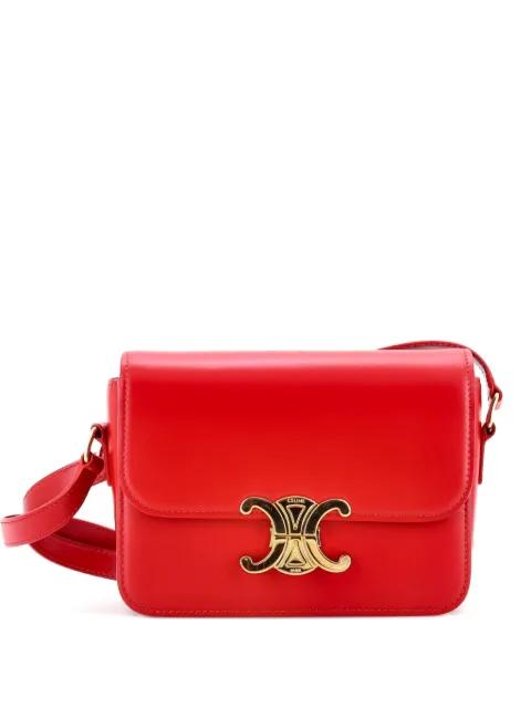 Triomphe Shoulder Bag Smooth Calfskin Teen crossbody bag by CELINE 