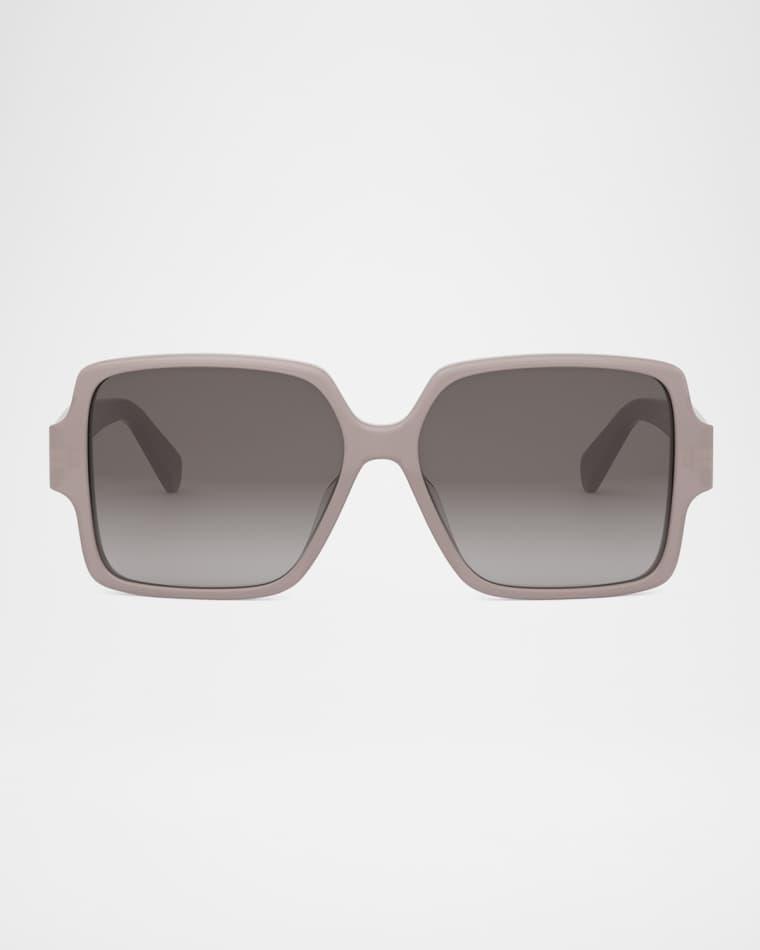 Triomphe Square Acetate Sunglasses by CELINE