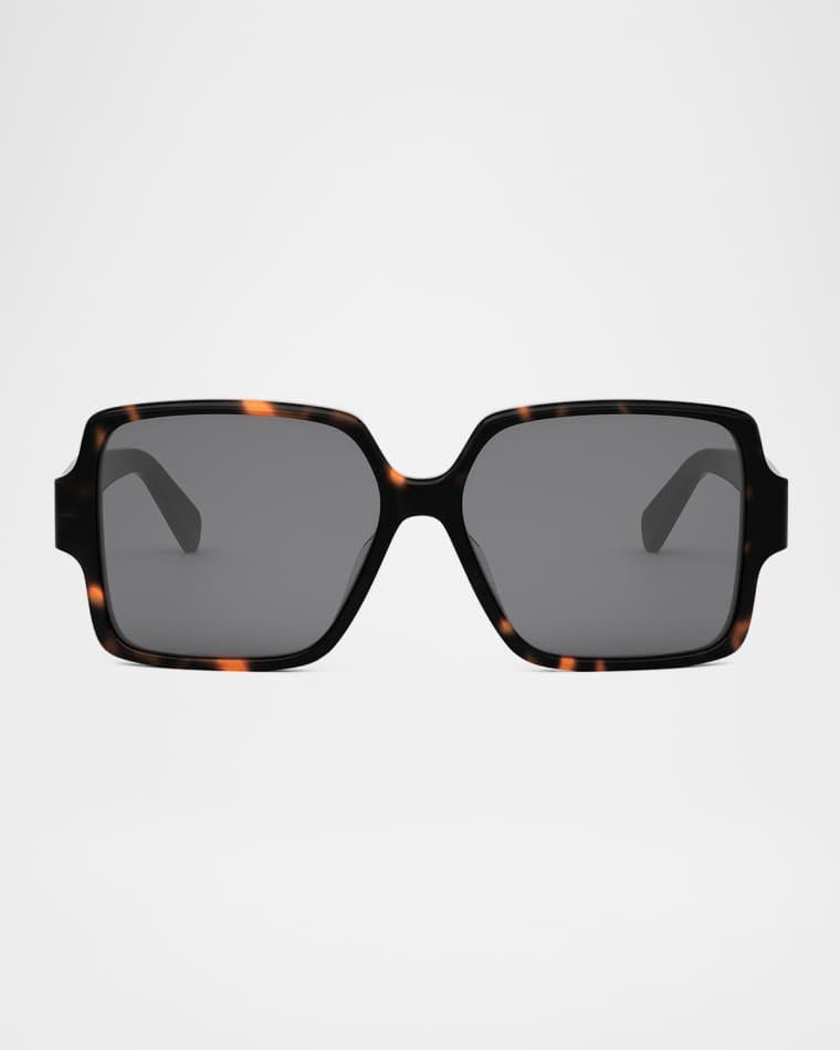Triomphe Square Acetate Sunglasses by CELINE