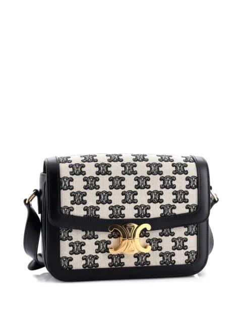 Triomphe Triomphe Canvas Medium shoulder bag by CELINE Triomphe Triomphe Canvas Medium shoulder bag by CELINE