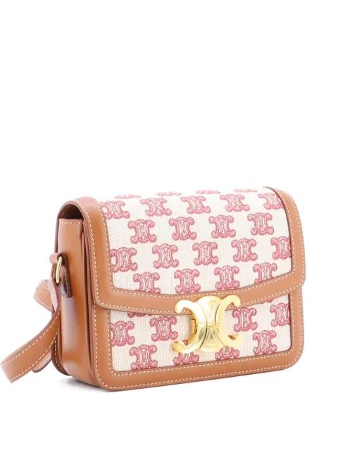 Triomphe Triomphe Canvas Medium shoulder bag by CELINE 