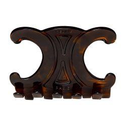 Triomphe large hair claw in acetate by CELINE
