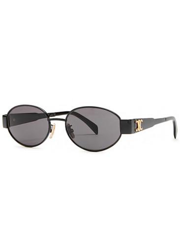 Triomphe round-frame sunglasses by CELINE