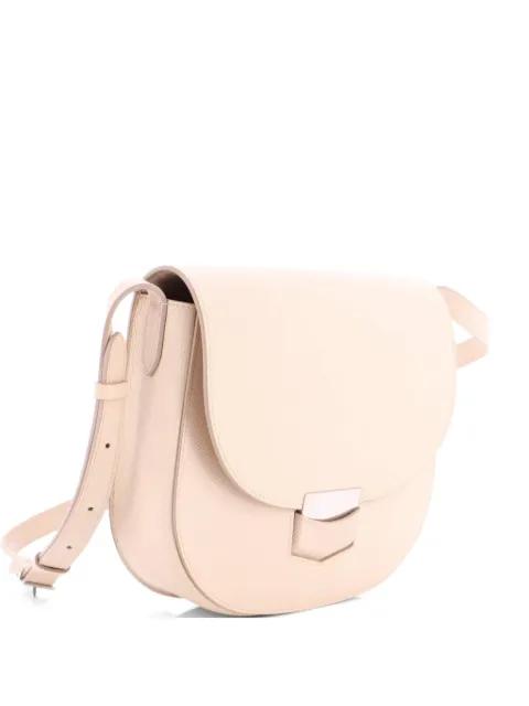 Trotteur Grainy Leather Medium crossbody bag by CELINE 