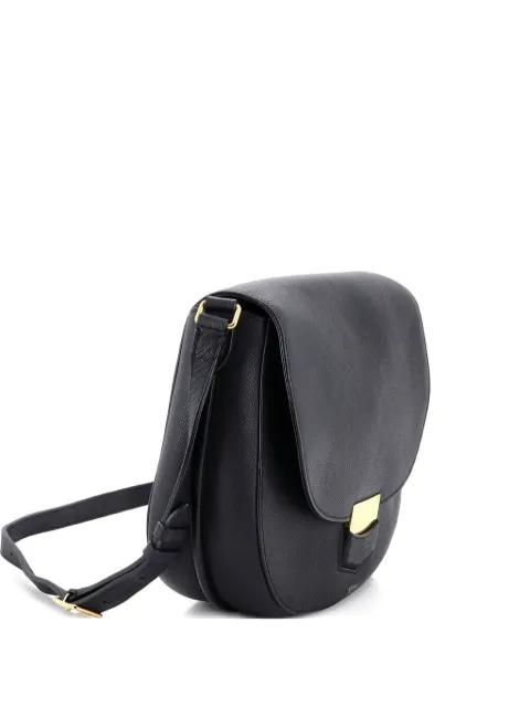 Trotteur Grainy Leather Medium crossbody bag by CELINE 