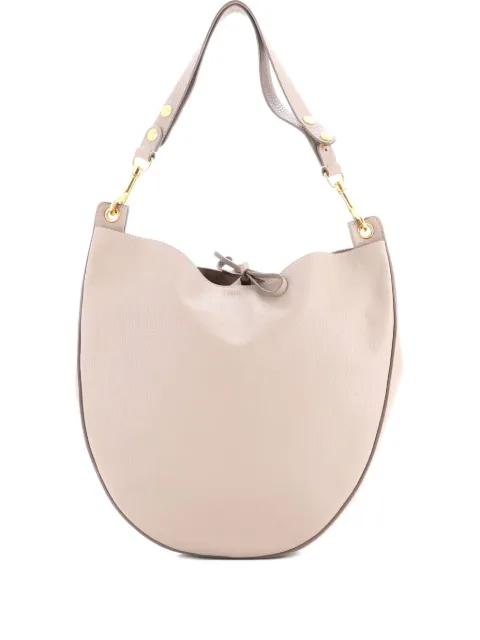 Trotteur Pocket Grainy Leather Medium hobo bag by CELINE 