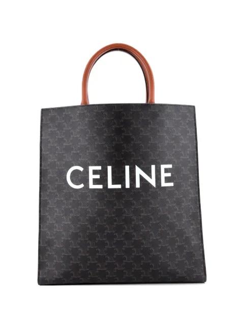 Vertical Cabas Triomphe Coated Canvas Large tote bag by CELINE 