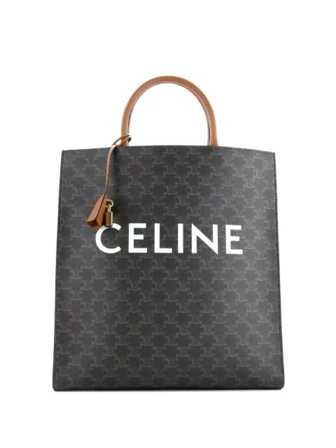 Vertical Cabas Triomphe Coated Canvas Large tote bag by CELINE 