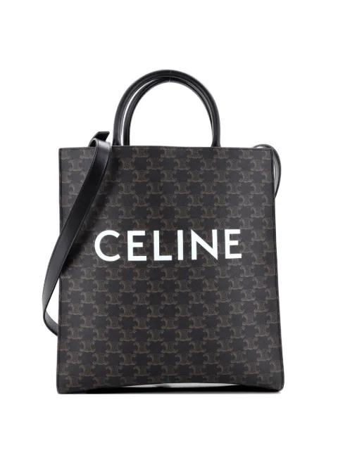 Vertical Cabas Triomphe Coated Canvas Medium tote bag by CELINE 