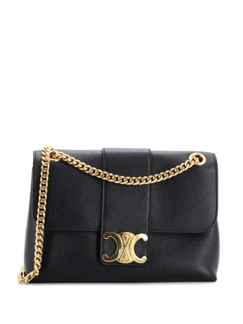 Victoire Flap Leather Teen shoulder bag by CELINE 
