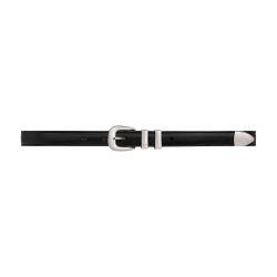 Western 14 belt with elegant strap in smooth calfskin by CELINE