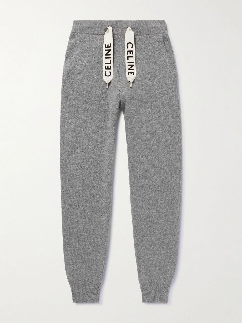 Wool and Cashmere-Blend Sweatpants by CELINE