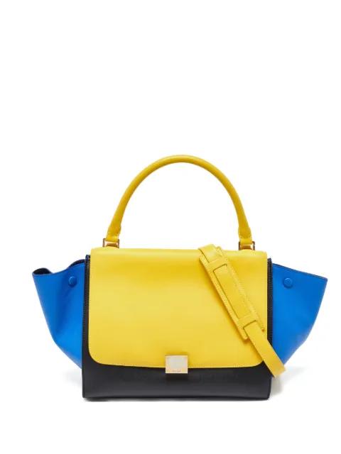 leather shoulder bag by CELINE 