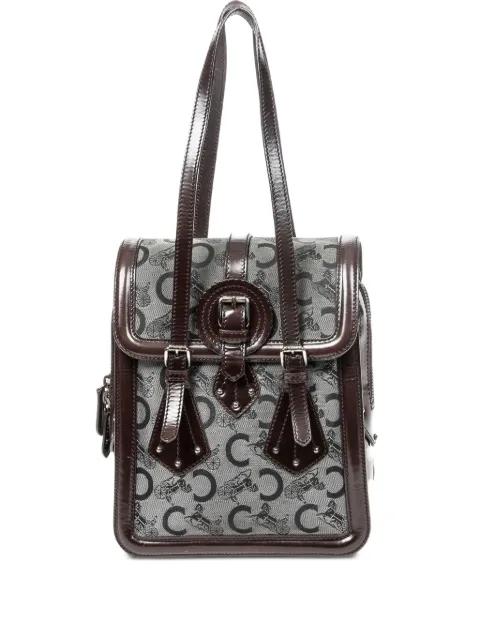logo-pattern tote bag by CELINE 