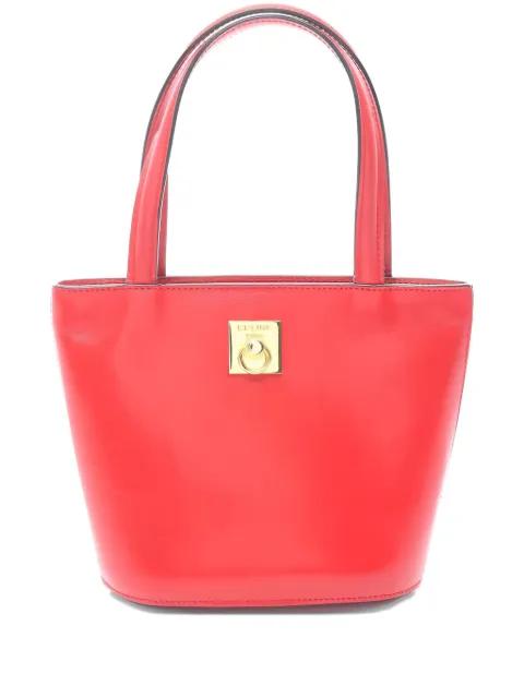 logo-plaque tote bag by CELINE 