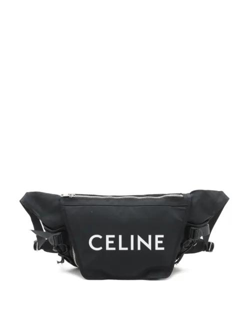 logo-print belt bag by CELINE 