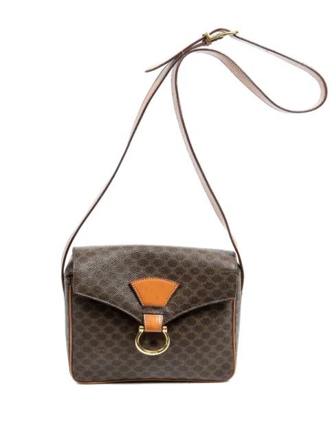 macadam-print shoulder bag by CELINE 