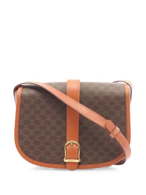 monogram-pattern shoulder bag by CELINE 