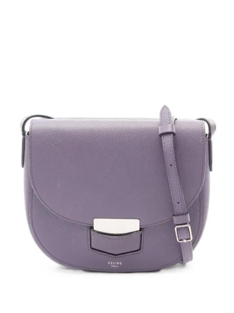small Trotter leather shoulder bag by CELINE 