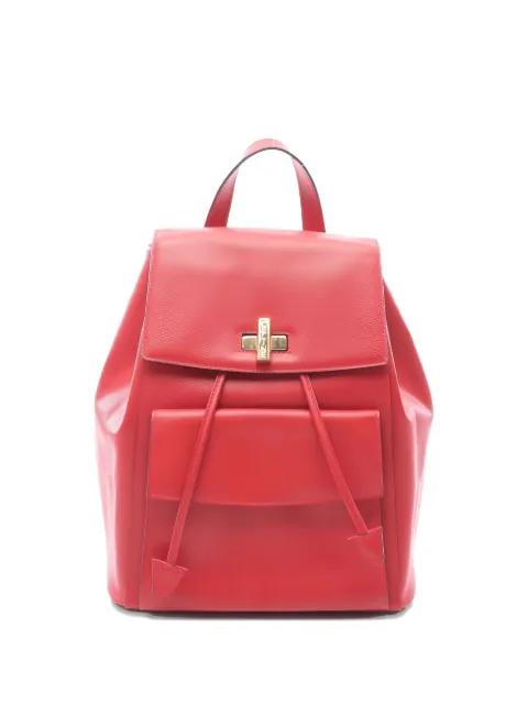 turn-lock leather backpack by CELINE 