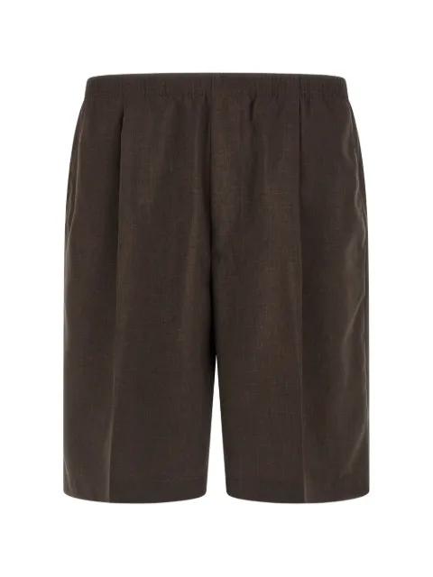 Arno elasticated pleat bermuda shorts by CELLAR DOOR