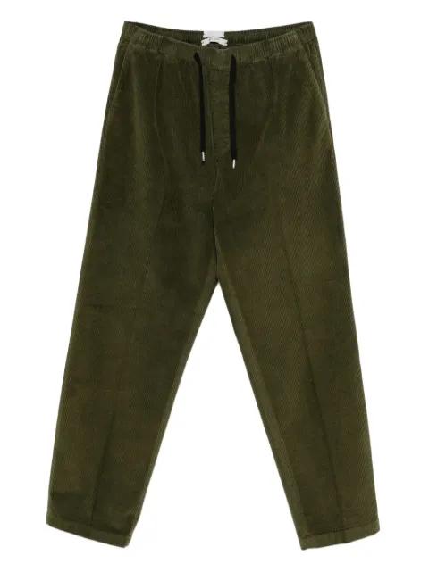 drawstring corduroy trousers by CELLAR DOOR