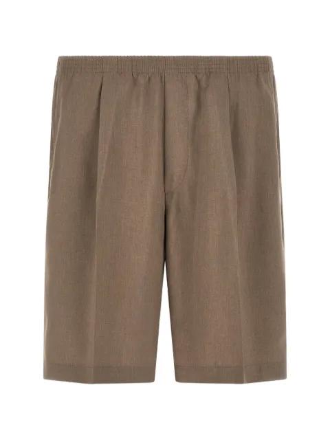 elasticated waistband pleated shorts by CELLAR DOOR